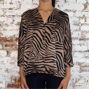 Nasty Gal Leopard Top